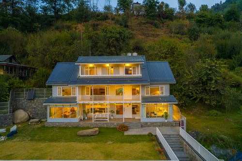 Aurora @ Riverside Symphony – 2 bedroom villa in Manali, Himachal Pradesh