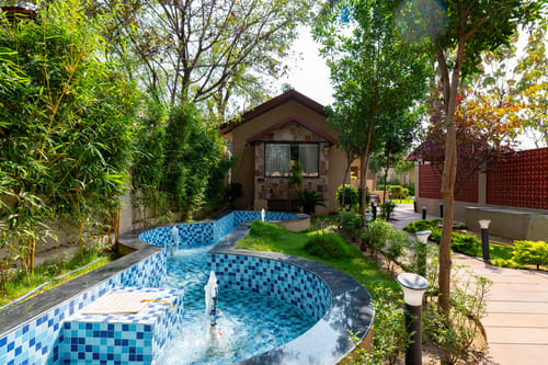 Tiger Cave Suite | 1-Room with Private Pool, Sit-out area, Shared Pool & Garden on Main Ranthambore Road | Pet-Friendly – 1 bedroom villa in Ranthambore, Rajasthan