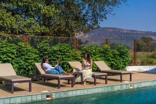 Jacuzzi Rooms @ Truntum – 4 bedroom villa in Karjat, Maharashtra