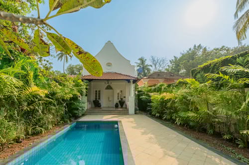 Maison 10 | Luxe 4-BHK Villa With Pvt Pool, Garden & Portuguese Charm