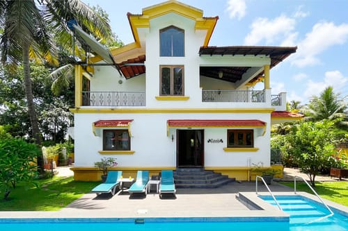 Waterlily – 3 bedroom villa in North Goa, Goa