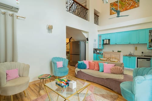Cavalo Marinho | 3-BHK Boho Retreat with Private Pool & Terrace – 3 bedroom villa in North Goa, Goa