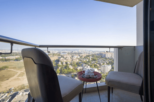 Manhattan 1804 | 3-BHK Penthouse With Stunning Views, Office & Stylish Bar – 3 bedroom villa in Jaipur, Rajasthan