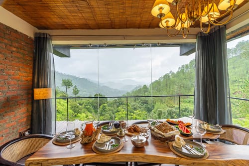 Dusk @ Leopard's Creek – 2 bedroom villa in Kasauli, Himachal Pradesh