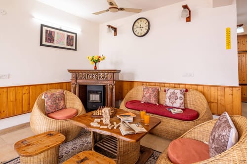 Firelight @ The Rustic Retreat – 2 bedroom villa in Kasauli, Himachal Pradesh