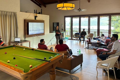 Celebrations and Offsites at Vista Villas in Karjat – 25 bedroom villa in Karjat, Maharashtra