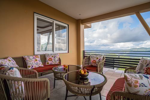 Trio’s Top | 1-BHK Pet-friendly Apartment with patio and Outdoor lounge Area