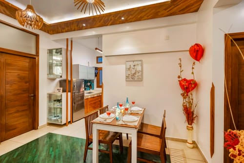 The Jazminn Timberwood | 3-BHK Pet-friendly Apartment with Shared Sit Out Area | Near Bengaluru Palace – 3 bedroom villa in Bengaluru, Karnataka
