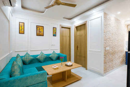 Miyabi Premium Suite | Chic 1-BHK Suite With Common Pool, Terrace & Gym