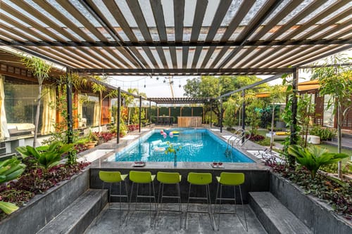 Verdant Farmstay – 10 bedroom villa in Bangalore, Karnataka