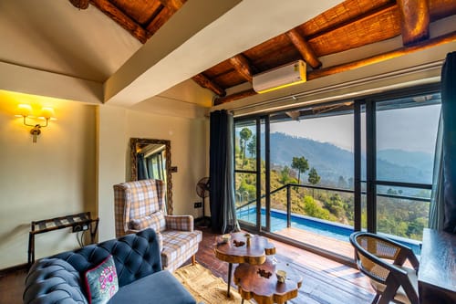 Nook @ Leopard's Creek w/ Pool – 2 bedroom villa in Kasauli, Himachal Pradesh