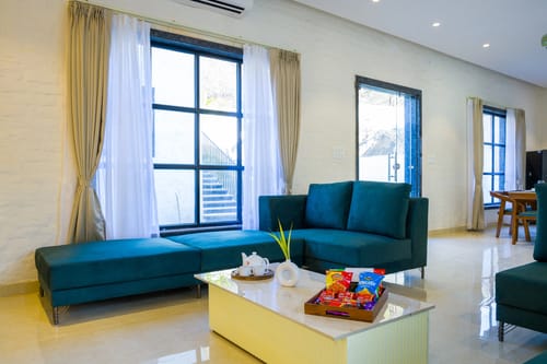 Jade Arbőur | 3-BHK Moroccan-Inspired Villa with Private Pool & Panoramic Hill Views – 3 bedroom villa in Udaipur, Rajasthan
