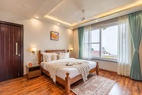 Twin Chalets | 4-BHK  Pet-friendly Escape With Valley-facing lawn, Terrace & 2 Living Rooms – 4 bedroom villa in Nainital, Uttarakhand