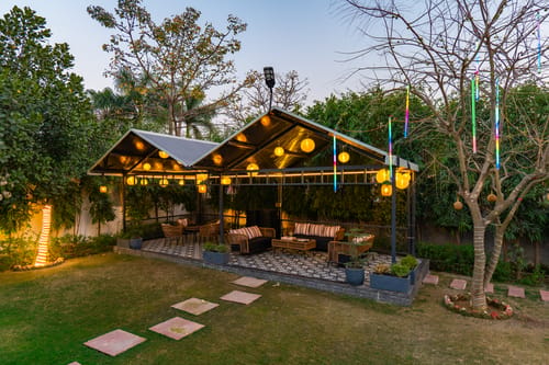 KV Ventures Fable | Cottage with Shared Pool, Gazebo and Garden |  Pet-friendly – 1 bedroom villa in Delhi Ncr, Delhi