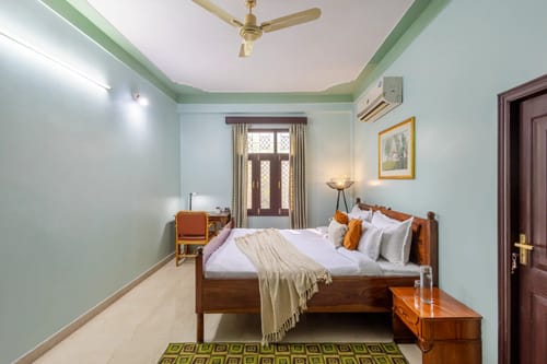 Abhimanyu Mansion Pearl | A 6-BHK Manor With Rajasthani Charm & a Garden In City’s Heart – 6 bedroom villa in Udaipur, Rajasthan