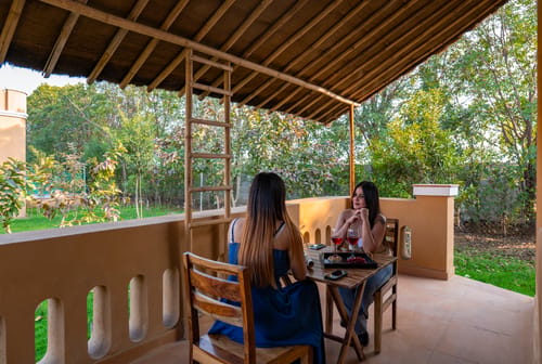 Aanandam Villas and Resort | Pet-friendly Cottage With Private Plunge Pool, Patio, Shared Pool Restro & Garden – 1 bedroom villa in Delhi Ncr, Delhi