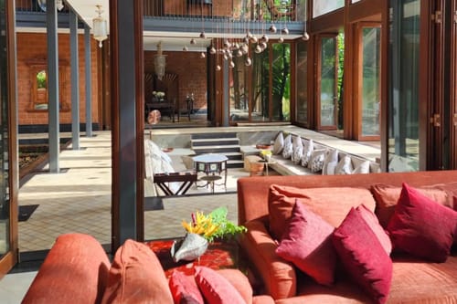 The Glass Villa | 4-BHK | Pvt Infinity Pool | Ent Lounge | Sunken Pit Area – 4 bedroom villa in North Goa, Goa