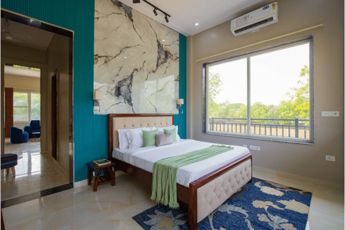 Amber Villa | 3-BHK Retreat W/ Pvt Pool, Game Room & Studio Rooms – 3 bedroom villa in Delhi-ncr, Haryana