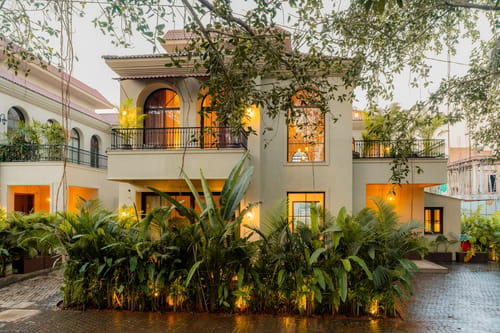 Villa Verde | 4-BHK Luxury Villa with Private Pool | The Banyan Bliss Complex – 4 bedroom villa in North Goa, Goa