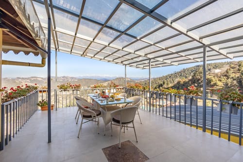 Silverstone | Hillside 6-BHK Getaway With Garden, Gaming Zone & Lounge Area