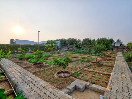 Amaltas | 4 BHK Countryside Hideaway With Pvt Pool, Lush Garden & 360 Aravalli Views