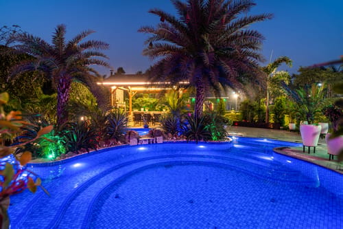The Krishna Farmhouse | Countryside 4-BHK With Private Pool, Garden, Gazebo & Cricket Pitch – 3 bedroom villa in Delhi Ncr, Delhi