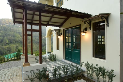 GlenBrook Estate Juniper | Hillside 1-BHK Suite with Shared Gazebo, Restro & Lounge Area Near Waterfall