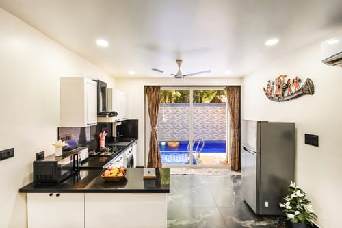 Villa Plume | 4-BHK Pet-Friendly Villa with Private Pool and Sit Out | Near Calangute Beach – 4 bedroom villa in North Goa, Goa