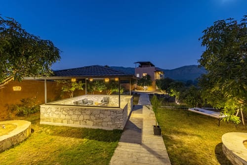 Cows & Cuddles | Pet-friendly 4-BHK Haven With Pvt Pool, Garden & Gazebo – 4 bedroom villa in Udaipur, Rajasthan