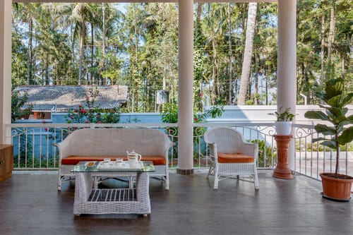 Bask In The Greens – 4 bedroom villa in Coorg, Karnataka