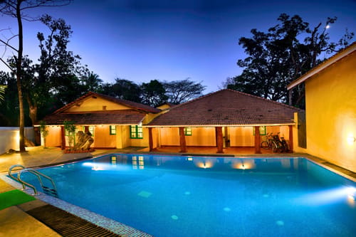 Terra Rosa | Portuguese-styled 4-BHK Villa With Private Pool, Garden, Veranda & Sit-out Area – 4 bedroom villa in North Goa, Goa
