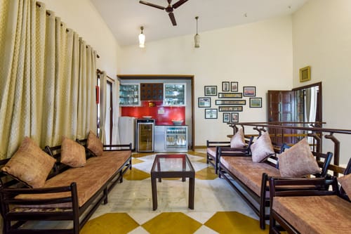 Lake and Hill | Pet-friendly 3-BHK Retreat With Private Pool, Garden, Gazebo & Majestic Aravali Views – 3 bedroom villa in Udaipur, Rajasthan