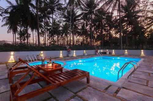Bask In The Greens – 4 bedroom villa in Coorg, Karnataka