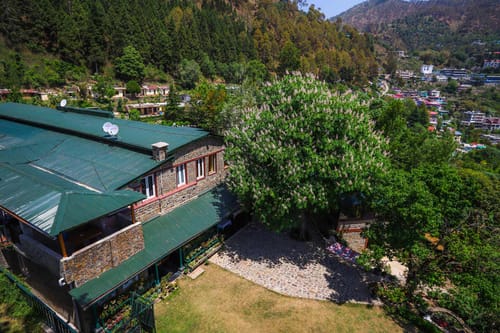 Wooden Log House @ Estate 15 – 2 bedroom villa in Bhimtal, Uttarakhand