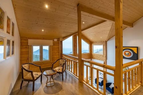 Wooden chalet @ Soul Stories ( 4 BH Luxury Villa ) – 4 bedroom villa in Mussoorie, Uttarakhand