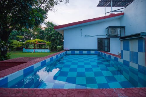 Sheilma Farm | 3-Acres of 4-BHK Farmhouse With Private Pool, Gazebo, Gaming Room,  & Lush Garden – 4 bedroom villa in Delhi-ncr, Haryana