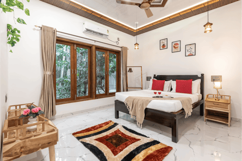 Cabanas Retreat | Tropical 5-BHK Escape Near Revdanda Beach With Private Pool, Garden & Outdoor Dining  – 5 bedroom villa in Alibaug, Maharashtra