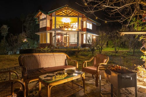 Hollyhock Cottage - Ramgarh – 3 bedroom villa in Mukteshwar, Uttarakhand