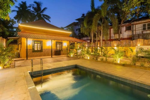 Casa do Mar | Heritage Portuguese 4-BHK Villa Near Calangute Beach With Private Pool