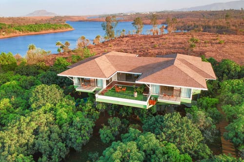 Nihira Farms w/ Lake View - Kamshet – 4 bedroom villa in Lonavala, Maharashtra