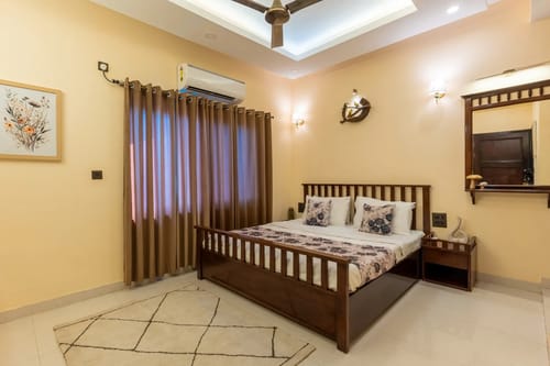 Peace | 2-BHK | Garden | Balcony | Near Bhimtal Lake | Pet-friendly  – 2 bedroom villa in Nainital, Uttarakhand