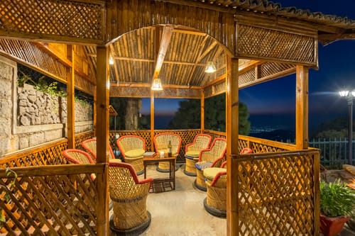 Pinehill Manor | Scenic Hillside 6-BHK Hideaway With Garden, Patio & Gazebo – 6 bedroom villa in Kasauli, Himachal Pradesh