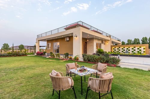 Heaven in Hills Kahili | Pet-friendly 2-BHK Villa With Private Pool & Garden  – 2 bedroom villa in Udaipur, Rajasthan