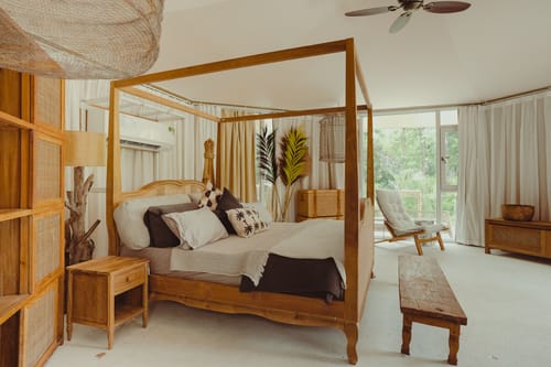 Bali Bay | 2 Balinese-Inspired 2-BHKs & 2 Boho Tents with a Shared Pool, Jacuzzi, Bar Lounge & Cabanas – 6 bedroom villa in Bengaluru, Karnataka
