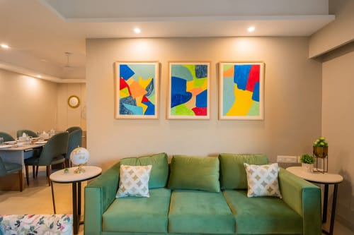 Veera Marina | 3-BHK Penthouse With Terrace, Common Pools & Lift, Near Candolim Beach