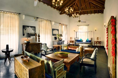 Terra Rosa | Portuguese-styled 4-BHK Villa With Private Pool, Garden, Veranda & Sit-out Area – 4 bedroom villa in North Goa, Goa