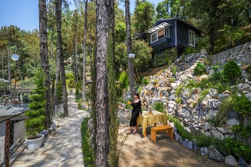 Waterfall Vista- Luxe Treehouse by "The Skydrift" – 1 bedroom villa in Mussoorie, Uttarakhand