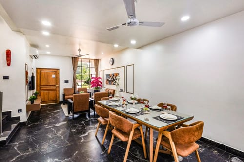 Villa Plume | 4-BHK Pet-Friendly Villa with Private Pool and Sit Out | Near Calangute Beach – 4 bedroom villa in North Goa, Goa