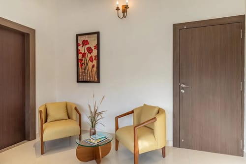 Shourya Zenna | 3-BHK | Pvt Pool & Garden | Terrace | Scenic Views