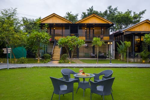 Raha Farms | 1 Cottage With Common Pool, Restaurant, Game Zone, Gym & Conference Area – 1 bedroom villa in Delhi Ncr, Delhi